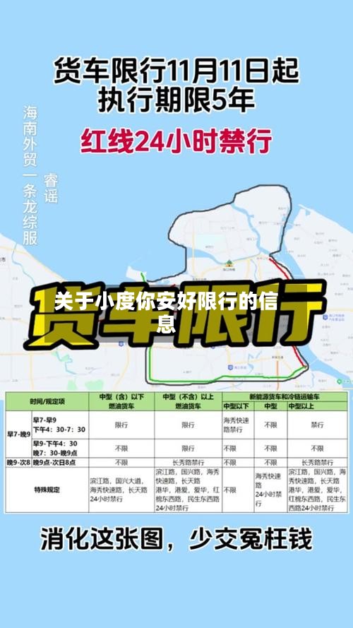 关于小度你安好限行的信息-第2张图片