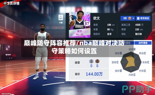 巅峰防守阵容推荐/nba巅峰对决防守策略如何设置-第2张图片